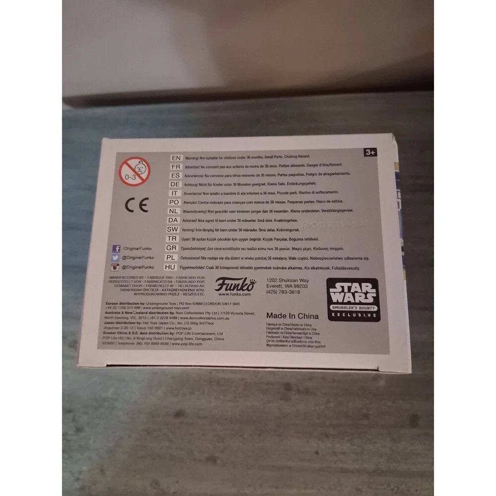 NIB Funko POP! Star Wars R2-D2 Jabba's Skiff Vinyl Figure #121 Smuggler's Bounty